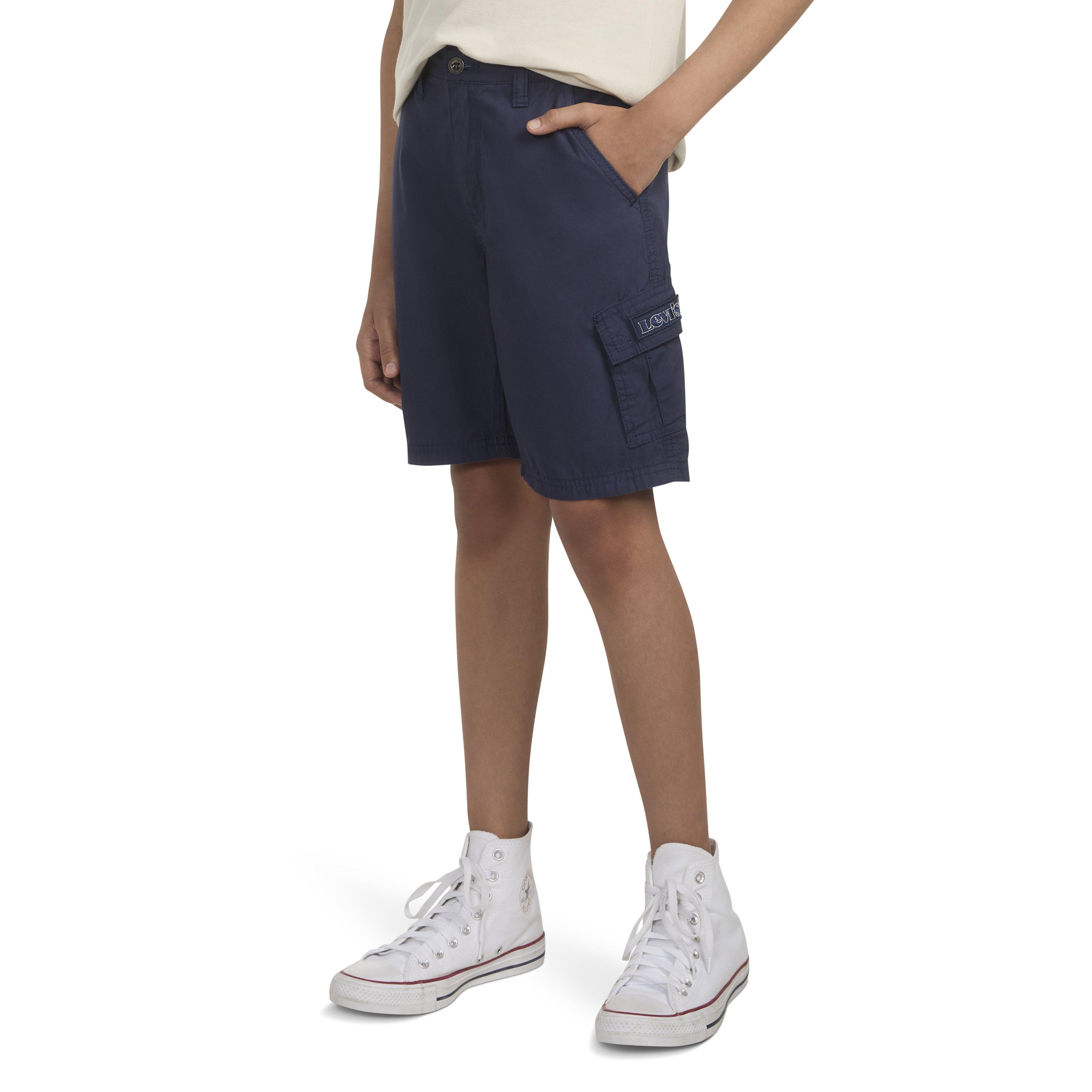 Levi's Red Tab Relaxed Big Boys' Navy Cargo Shorts - NAVY